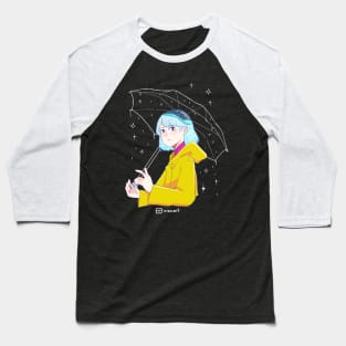 Rainy Stars Baseball T-Shirt